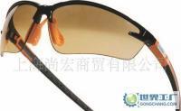 橙色漸變色聚碳酸酯兩片式鏡片防護眼鏡 安全防護的理想選擇